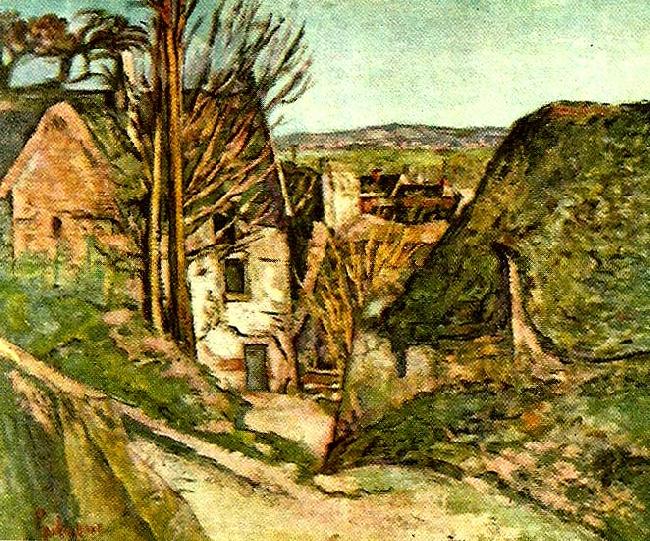 Paul Cezanne den hangdes hus oil painting picture